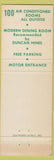 Matchbook Cover - Scott Southern Hotels Thomasville GA