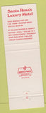 Matchbook Cover - Western Motel AAA Santa Rosa NM Route 66