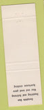 Matchbook Cover - Gil's Sport Shop Winsted CT Baldpate