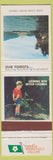 Matchbook Cover - British Columbia BC Forests Tourism