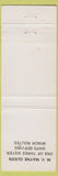 Matchbook Cover - British Columbia BC Forests Tourism