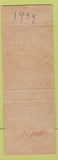 Matchbook Cover - Peters Esso oil gas Harrisburg PA pinup