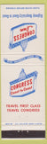 Matchbook Cover - Congress Inns Motels Santee SC