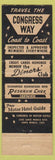 Matchbook Cover - Lina Motel Seneca KS