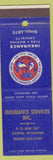 Matchbook Cover - New Zealand Insurance Casper WY