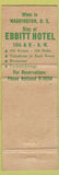 Matchbook Cover - Greenway Motel Salisbury MD