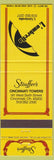 Matchbook Cover - Staouffer's L Umbrella Cincinnati OH