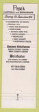 Matchbook Cover - Round Table Restaurants ST Louis MO Knight