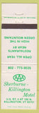 Matchbook Cover - Sherburne Killington Motel Killington VT