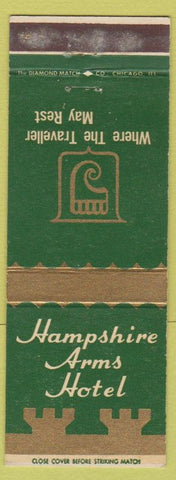 Matchbook Cover - Hamshire Arms Hotel  Minneapolis MN WEAr