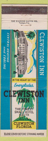 Matchbook Cover - Clewiston Inn FL