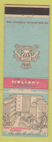 Matchbook Cover - Holiday Hotel Fort Lauderdale FL