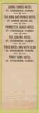 Matchbook Cover - Holiday Hotel Fort Lauderdale FL