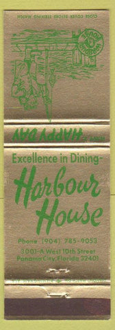 Matchbook Cover - Harbour House Panama City FL
