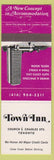 Matchbook Cover - Town Inn Toronto ON Hotel