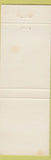 Matchbook Cover - Monaco Motel Flamingo Hotel McAllen TX Corpus Christi