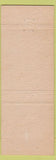 Matchbook Cover - Hotel Longview Longview TX