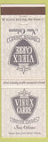 Matchbook Cover - Vieux Carre Motor Lodge New Orleans LA