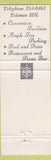 Matchbook Cover - Vieux Carre Motor Lodge New Orleans LA