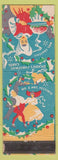 Matchbook Cover - JB Piackard Hotel Floridian Tampa FL Christmas TAPED