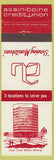 Matchbook Cover - Assiniboine Credit Union MB Canada