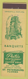 Matchbook Cover - Patio Restaurant Coffee St Petersburg FL