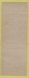 Matchbook Cover - Bell Hotel Winnipeg MB