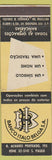 Matchbook Cover - Banco Italo Belga Penteado Brasil