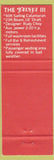 Matchbook Cover - Tainui Catamaran Cruises Paihia Bay of Islands