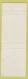 Matchbook Cover - Joe McCartney Fine Art Oxford Street Levin New Zealand