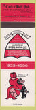 Matchbook Cover - Cock N Bull Pub Montreal QC girlie?