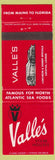 Matchbook Cover - Valle's Steak Houses CHAIN
