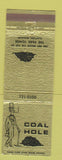 Matchbook Cover - Coal House Clayton MO