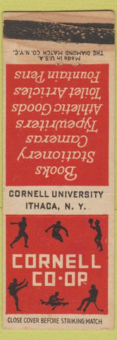 Matchbook Cover - Cornell University Ithaca NY WORN #1