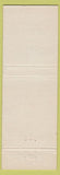 Matchbook Cover - NYU New York University City Loeb Student Center