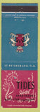 Matchbook Cover - Tides Hotel St Petersburg FL seahorse
