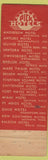 Matchbook Cover - Albert Pick Hotels Hotel Raleigh Waco TX