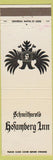 Matchbook Cover - Schneithorst's Hofamberg Inn ST Louis MO