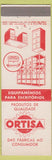 Matchbook Cover - Office Furniture Sao Paulo Brazil