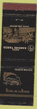 Matchbook Cover - Taxco Mexico Hotel De La Borda WORN