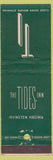 Matchbook Cover - Tides Inn Irvington VA