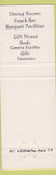 Matchbook Cover - Mount Vernon Inn VA