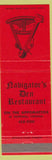 Matchbook Cover - Navigator's Den Restaurant Hopewell VA