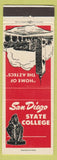 Matchbook Cover - San Diego State College CA Aztecs