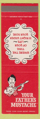 Matchbook Cover - Your Father's Mustache