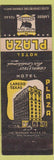 Matchbook Cover - Hotel Plaza Laredo TX black
