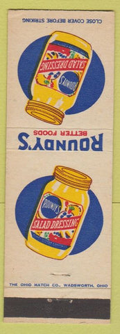 Matchbook Cover - Roundy's Salad Dressing