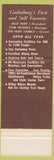 Matchbook Cover - Mountain View Hotel Gatlinburg TN