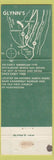 Matchbook Cover - Glynn's Inn Huntington LI NY