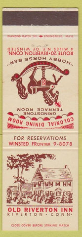 Matchbook Cover - Riverton Inn Riverton CT